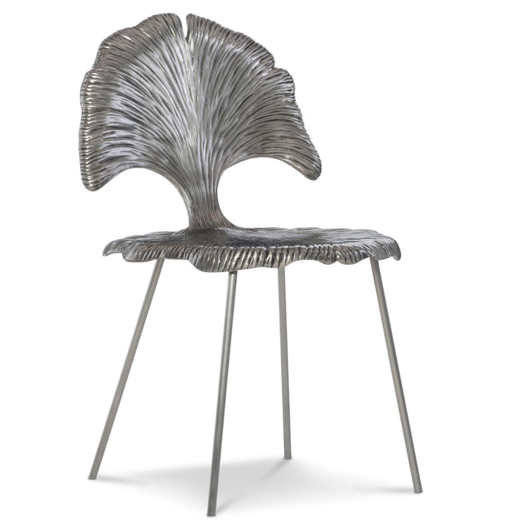 CAST ALUMINUM SIDE CHAIR