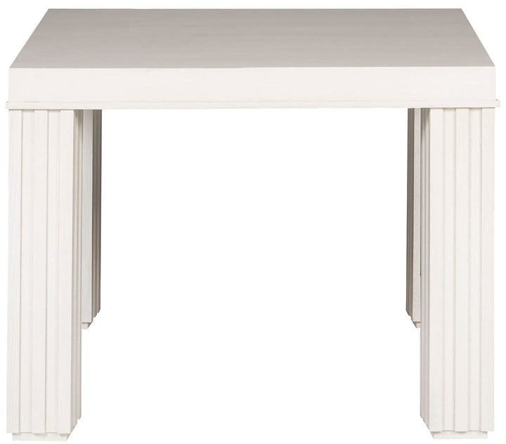 FLUTED LEG CARD TABLE