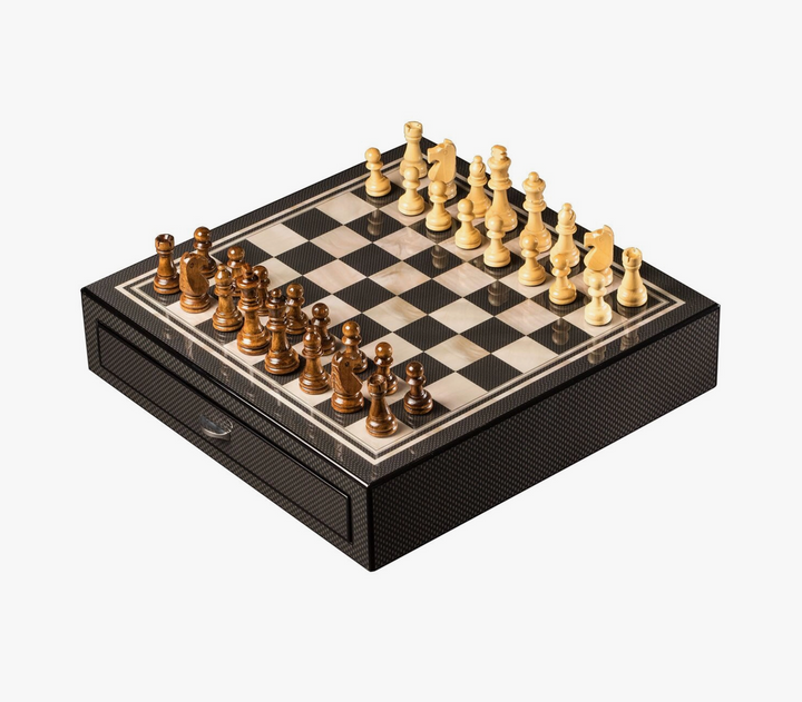 Carbon Fiber Chess Set